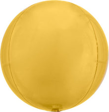 #641 Orbz Gold 16in Balloon