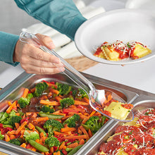 Clear 12in Plastic Serving Spoon