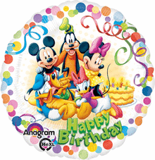 Mickey and Friends Party 17in Balloon