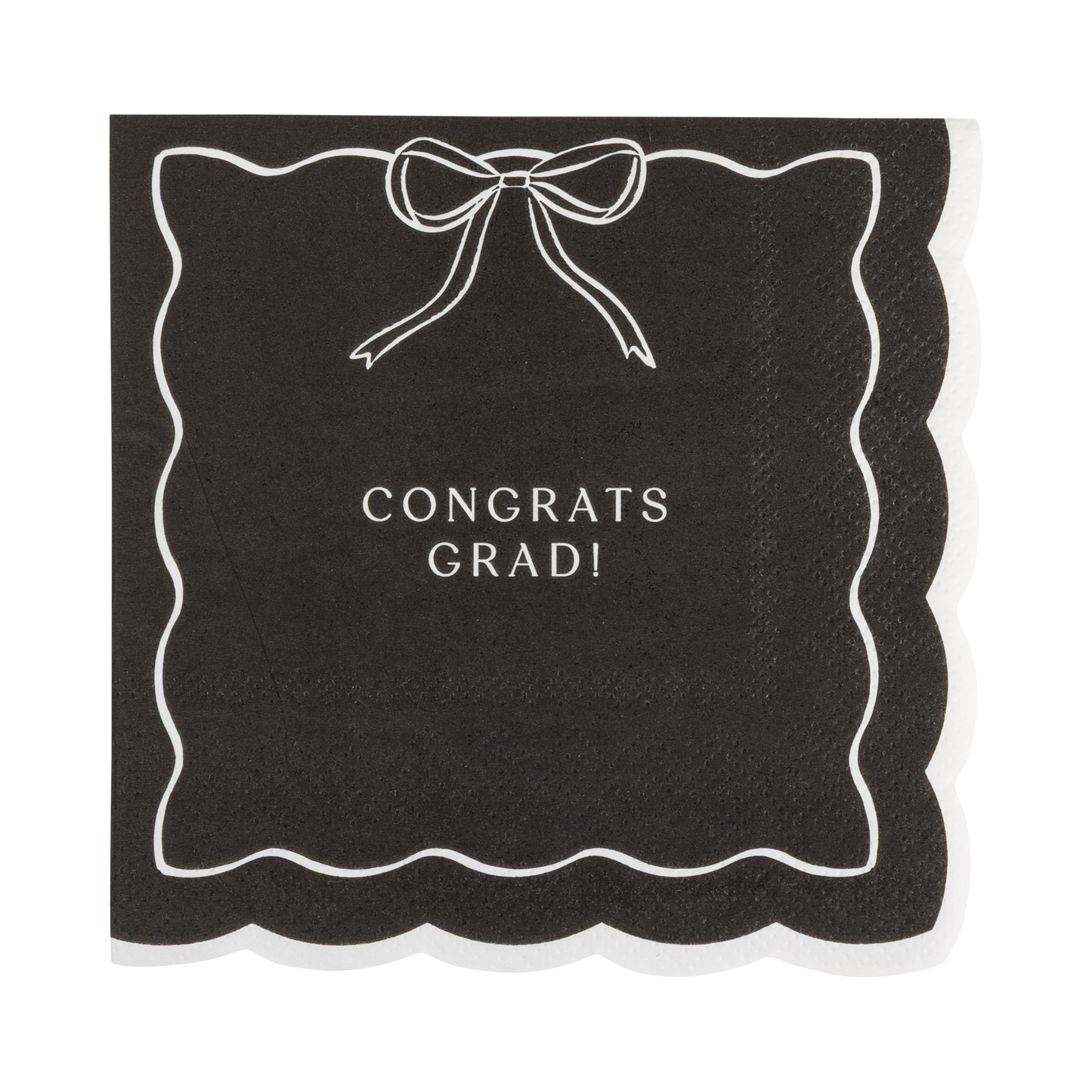 Bow Congrats Cocktail Napkin Set (24ct)