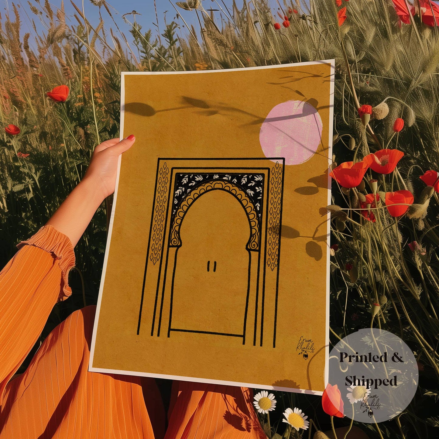 Door to Marrakesh - Art Print