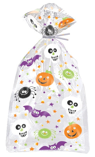 Spooky Smiles Cellophane Bags 20ct