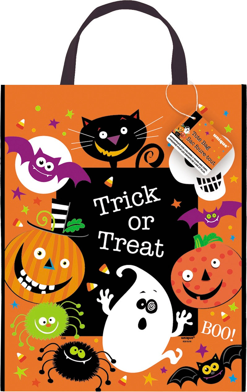 Spooky Smiles Tote Bag 12x15