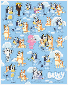 Bluey Sticker Sheet Favors 4ct