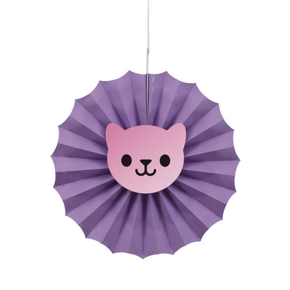 Gabby's Dollhouse Paper Fan Decorations Kit 3ct