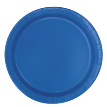 Royal Blue 9in Paper Plates 20ct