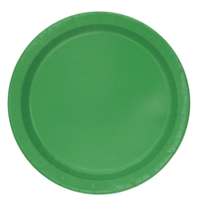 Green 9in Paper Plates 20ct