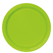 Kiwi Green 9in Paper Plates 20ct