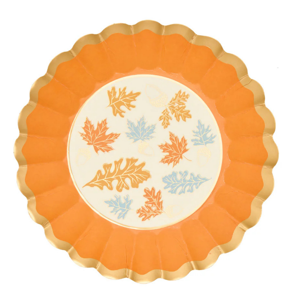 Gilded Harvest 8in Salad Plates 8ct