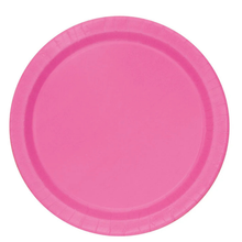 Hot Pink 9in Paper Plates 20ct