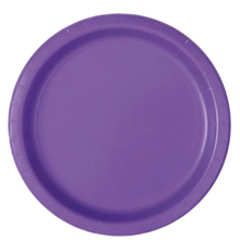 Purple 9in Paper Plates 20ct