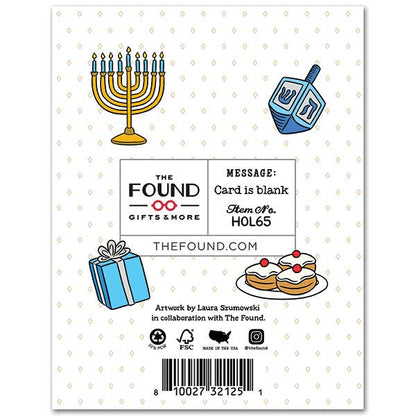 RBG Happy Hanukkah Card