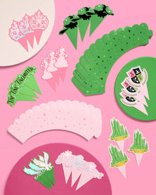 Wicked Cupcake Set 24ct - liners + toppers