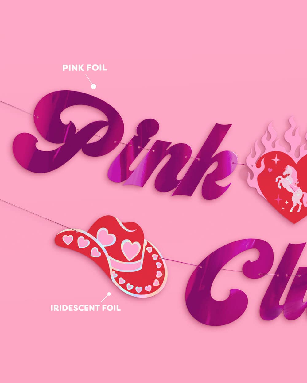 Pink Pony Club Banner