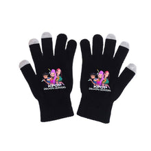 K-Pop Demon Hunters Black Knit Gloves