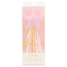 Princess Puffy Felt Wand Set 4ct
