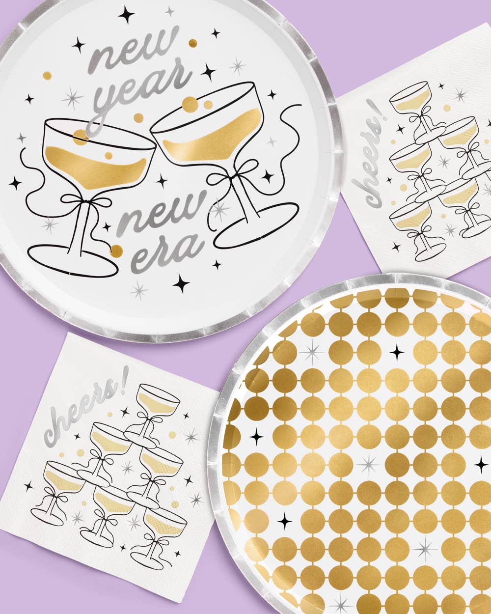 New Year, New Era Plates - 12ct
