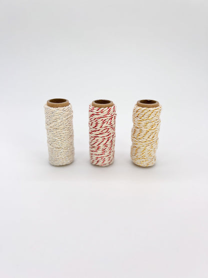 Metallic Twine - 3 Colors