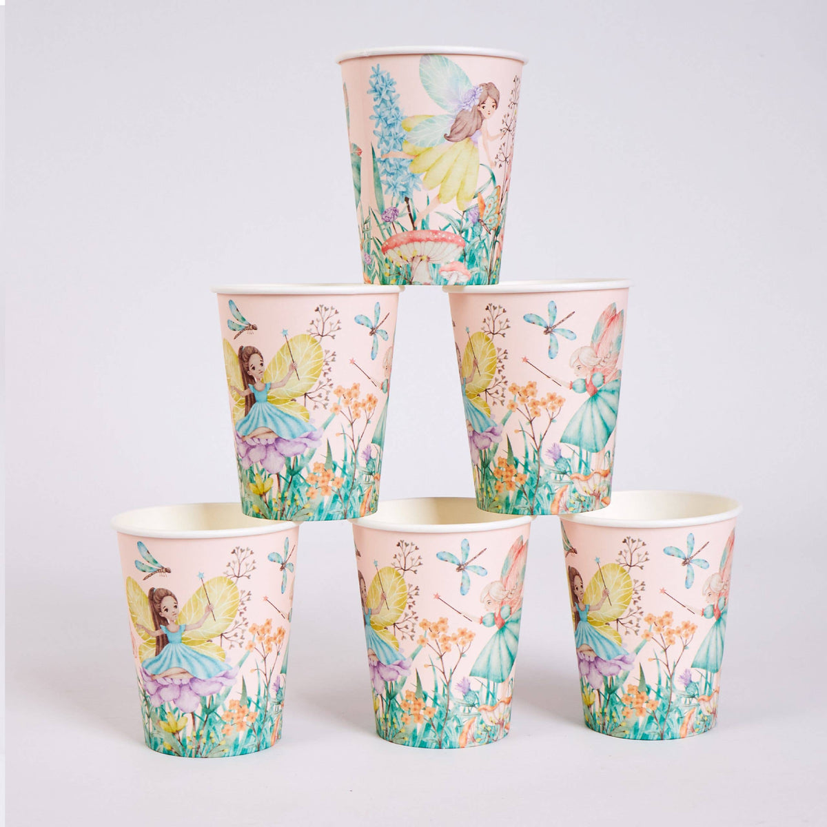 Fairy Garden Paper Cups – 9 oz Disposable