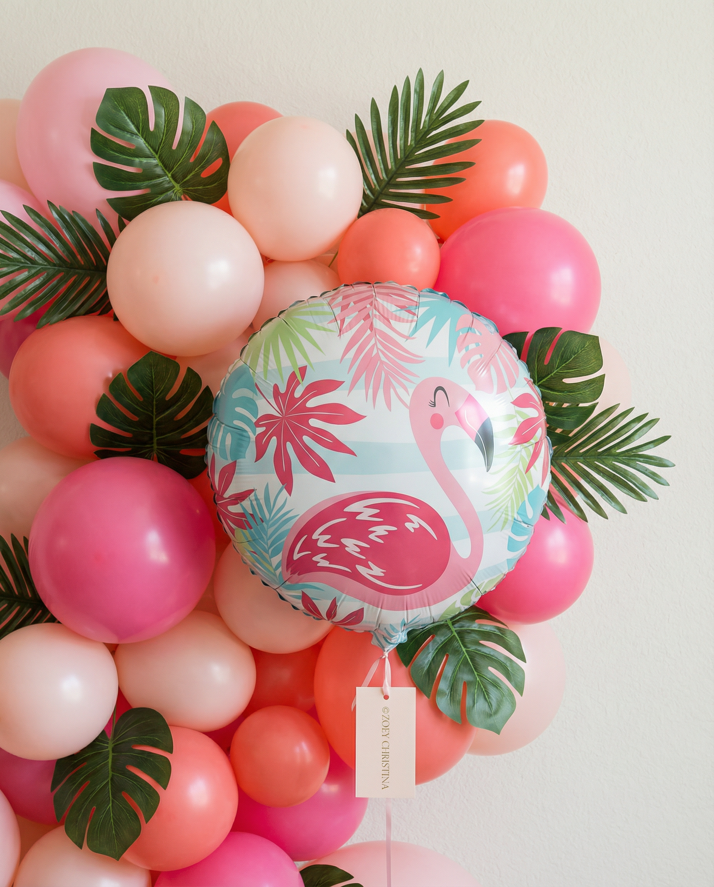 S50 Flamingo Tropical 17in Balloon