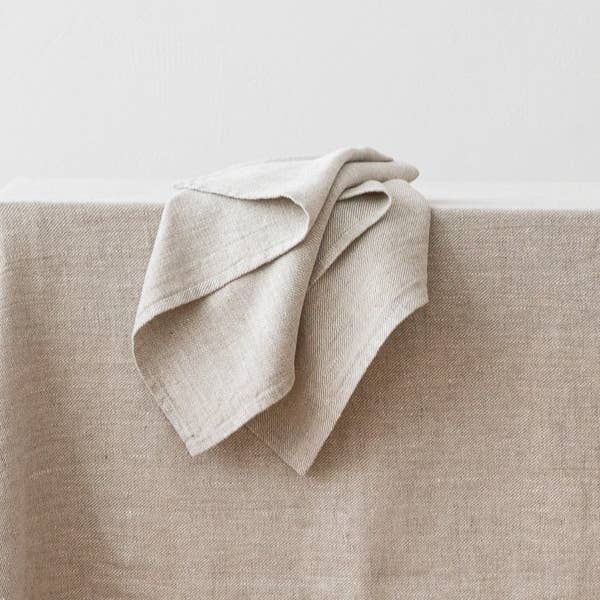 Classic Solid Natural Cloth Napkin