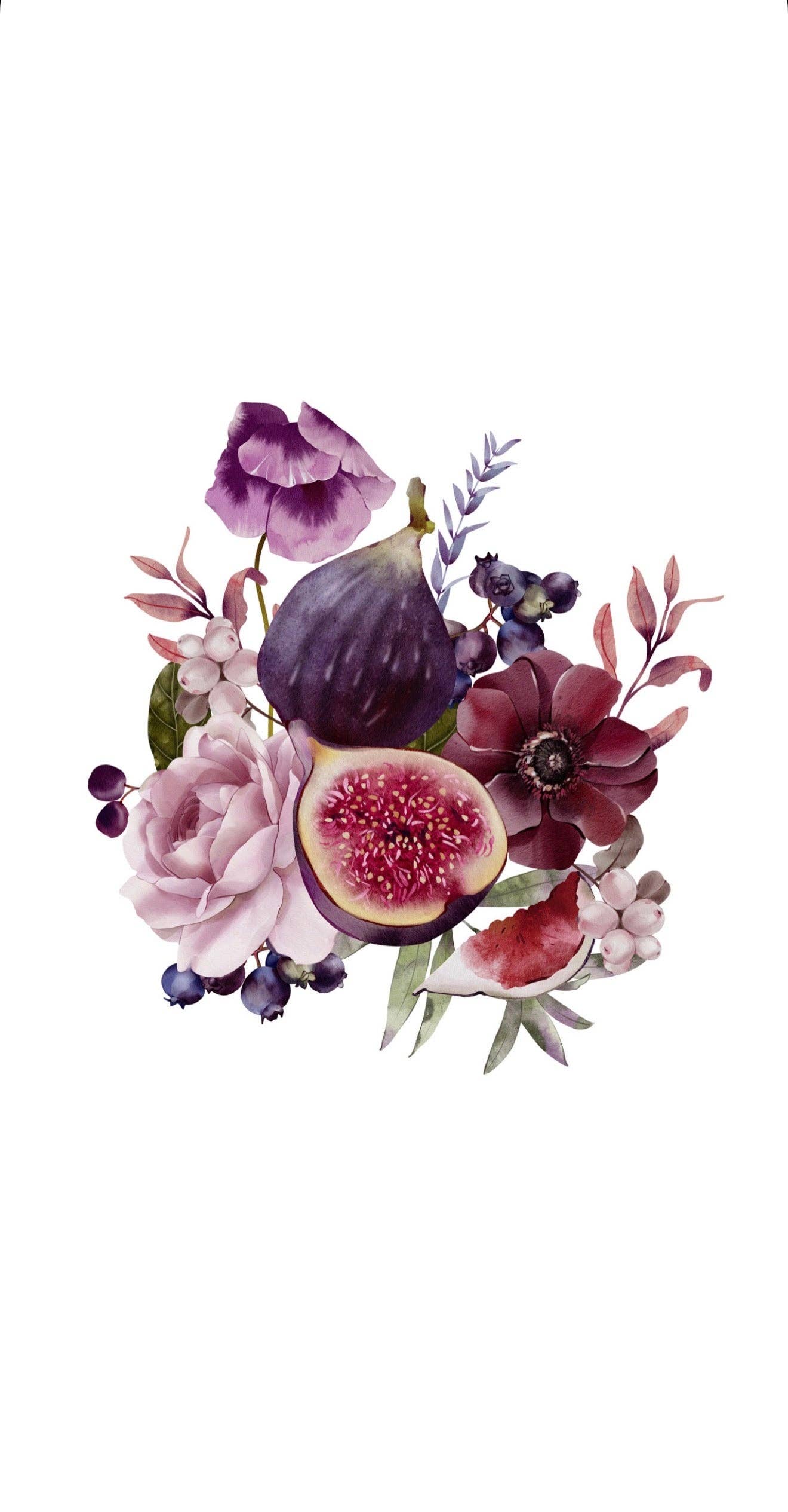 Fig Bouquet - Printed Guest Towel