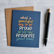 Beautiful Day / Progress Card