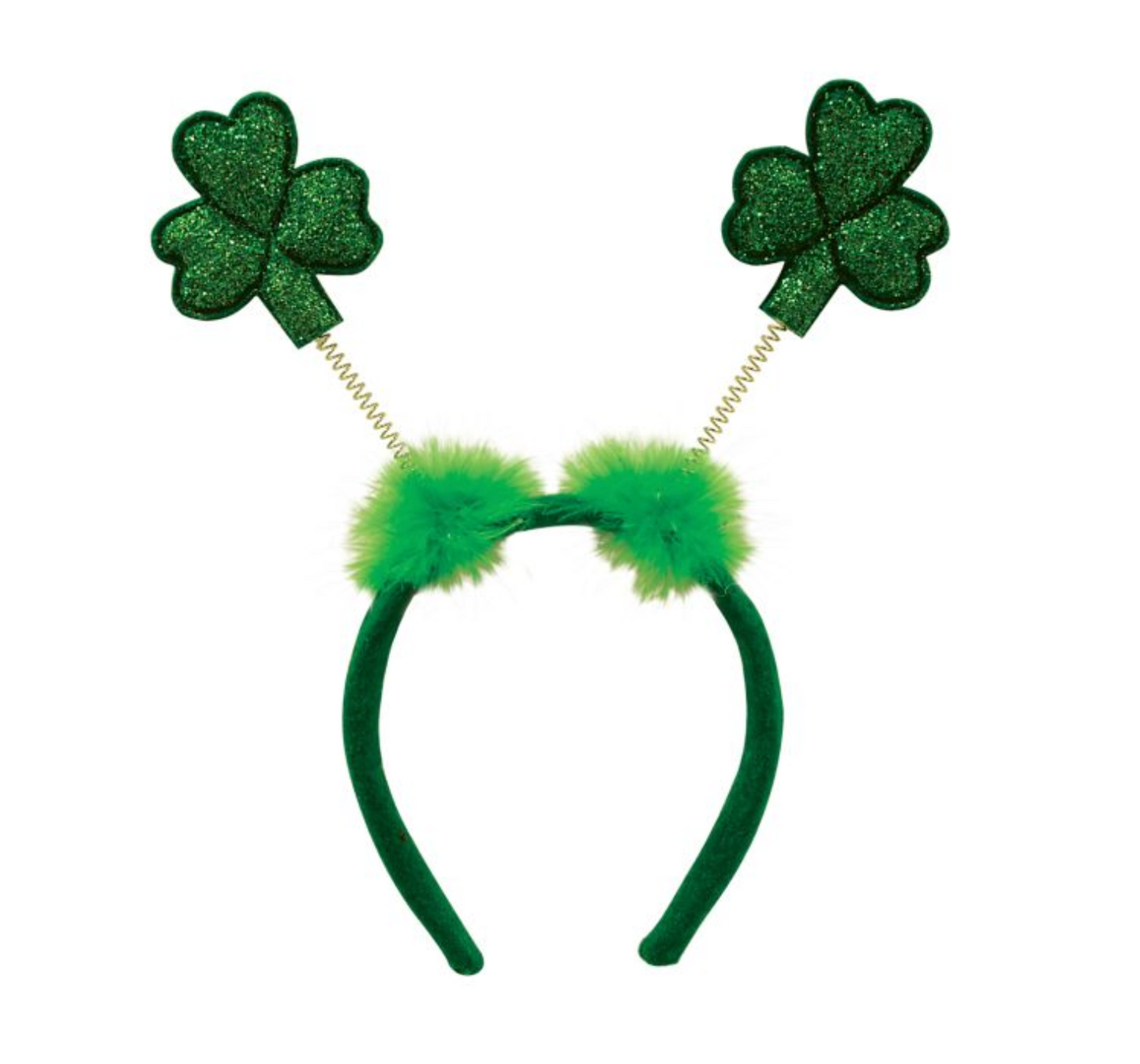 Glittered Shamrock Boppers