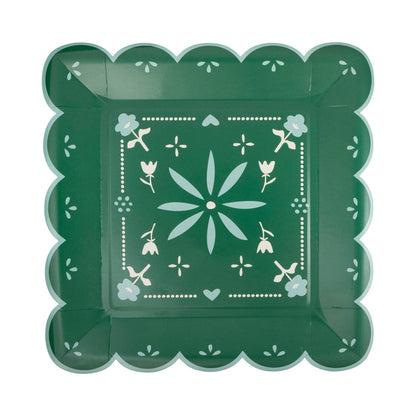 Fiesta Papel 10in Plates 8ct
