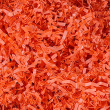 Orange Crinkle Cut Shred Tissue Paper 2oz