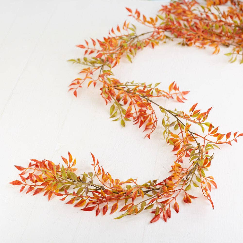 Weatherproof Autumn Vine- Select Bush or Garland