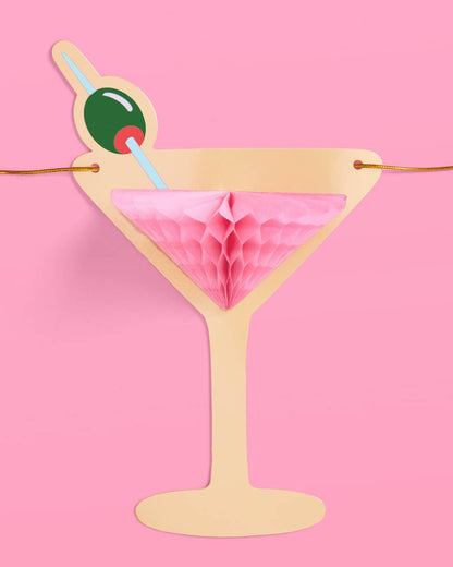 Martini 3D Banner