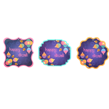 Happy Diwali Hanging Decorations - 3 pack
