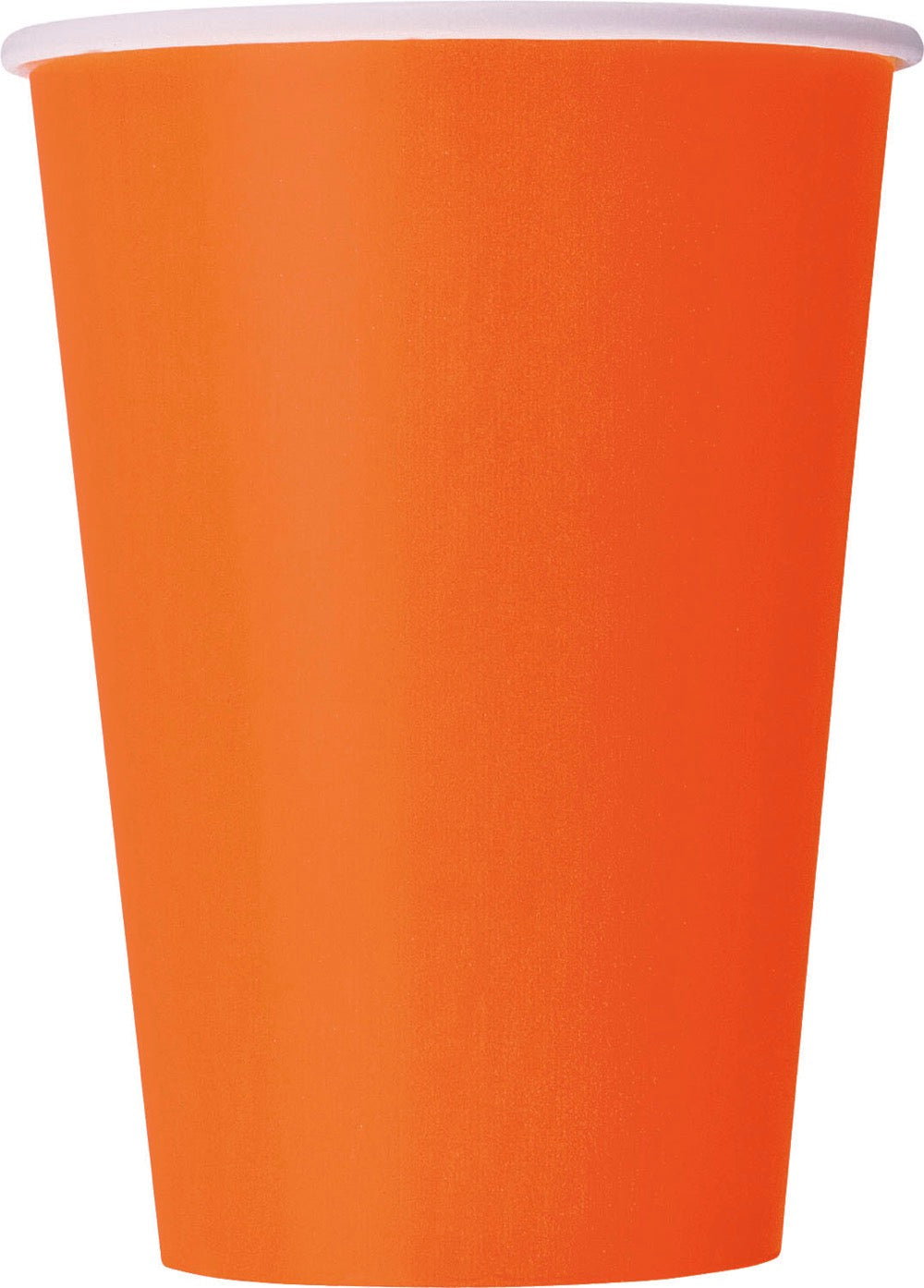 Orange 12oz Paper Cups 10ct