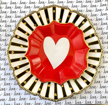 8 Love Dinner Plates
