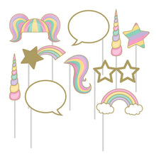 Unicorn Sparkle Photo Booth Prop 10ct