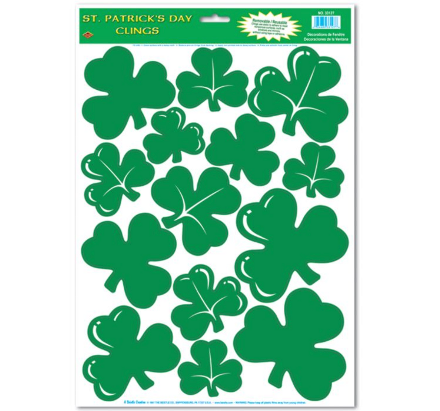 Shamrock Clings