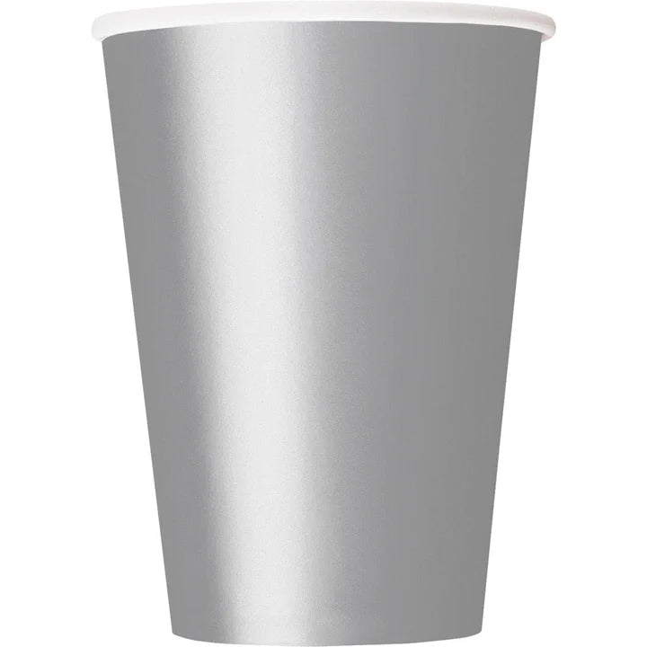 Silver 9oz Paper Cups 20ct