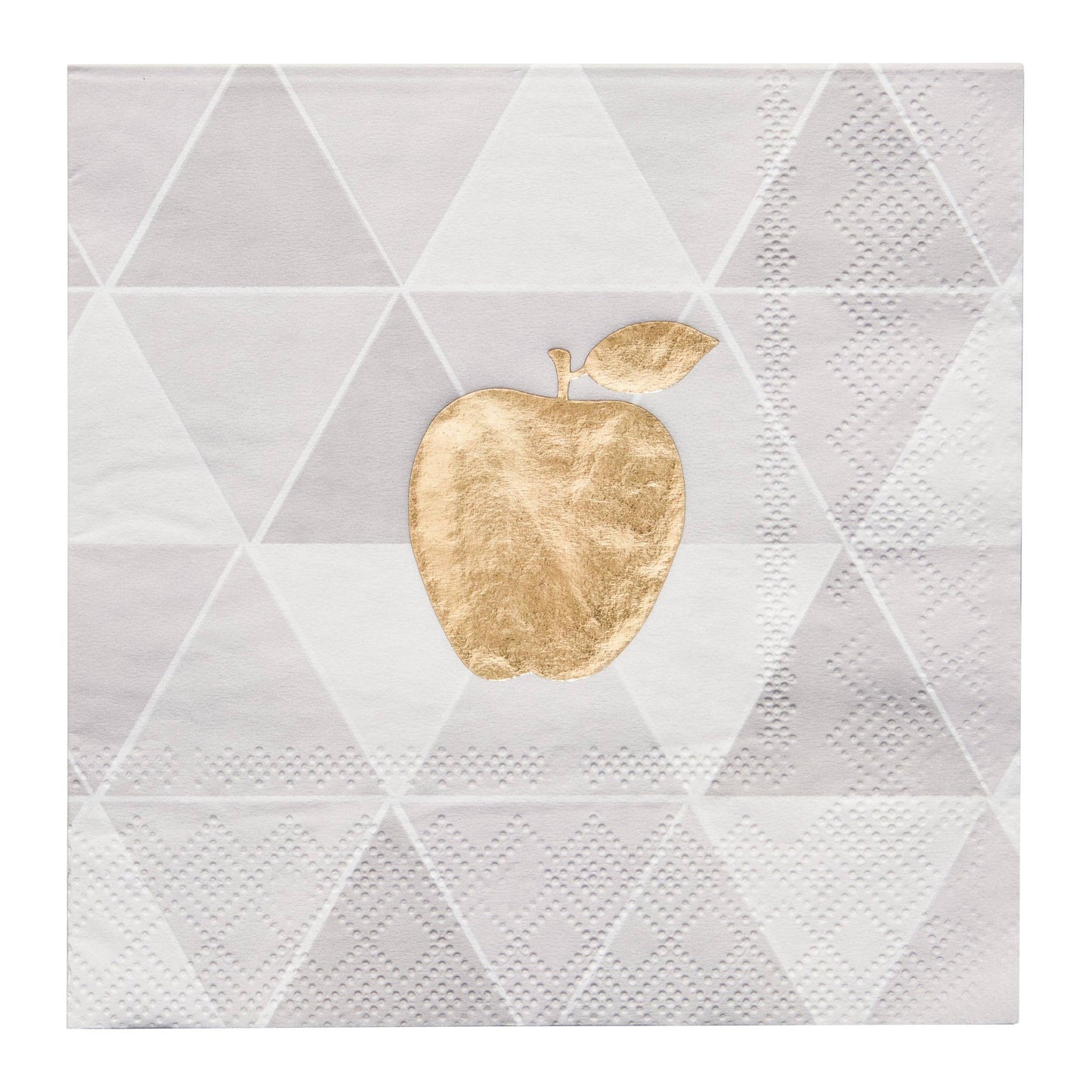 Golden Apple Paper Cocktail Napkin/26pk