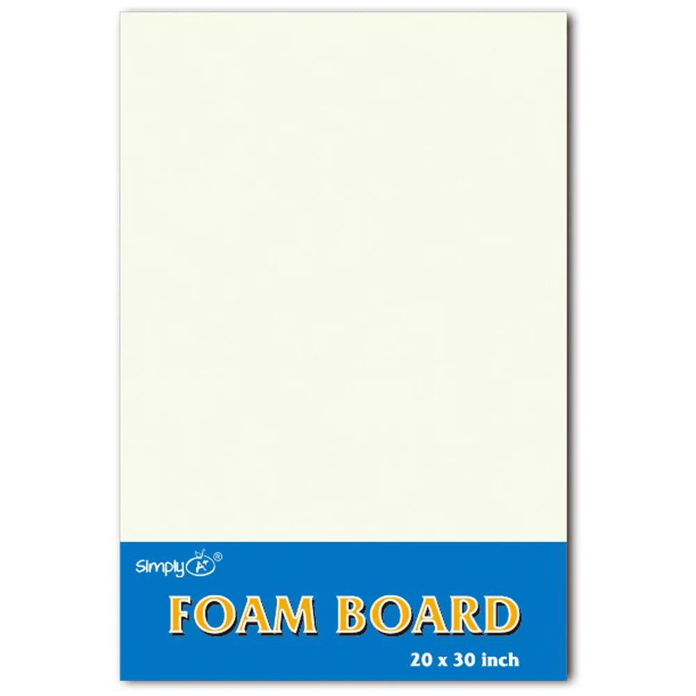 Foam Board White 20X30