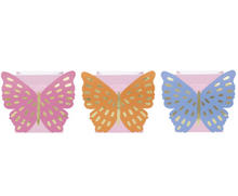 Butterfly-Shaped Favor Bags with Ribbon Handles 3ct - Foil Stamping