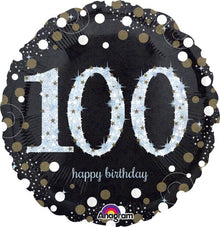 #094 Sparkling Birthday 100 18in Balloon