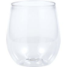 Clear 14oz Stemless Wine Glass 4ct