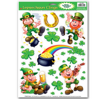 Leprechaun/Shamrock Clings