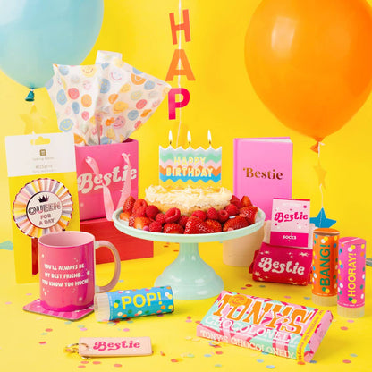 Birthday Balloons With Star and Tails 5ct