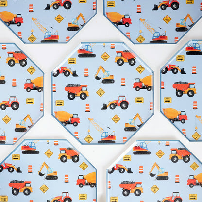 Construction Paper Plates – 10 in Partyware