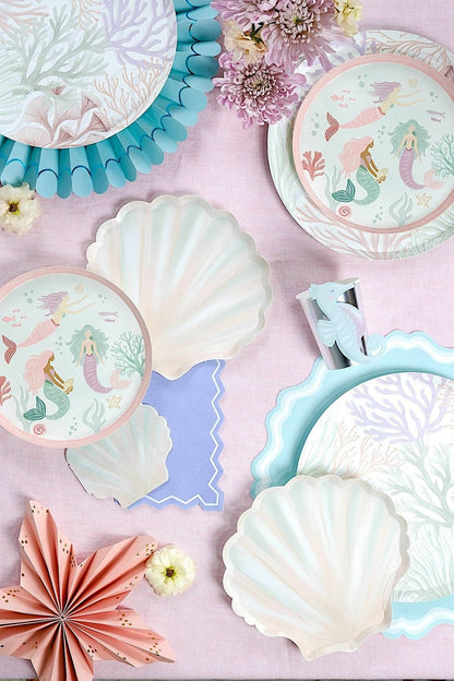Shell Dessert Plates 8ct