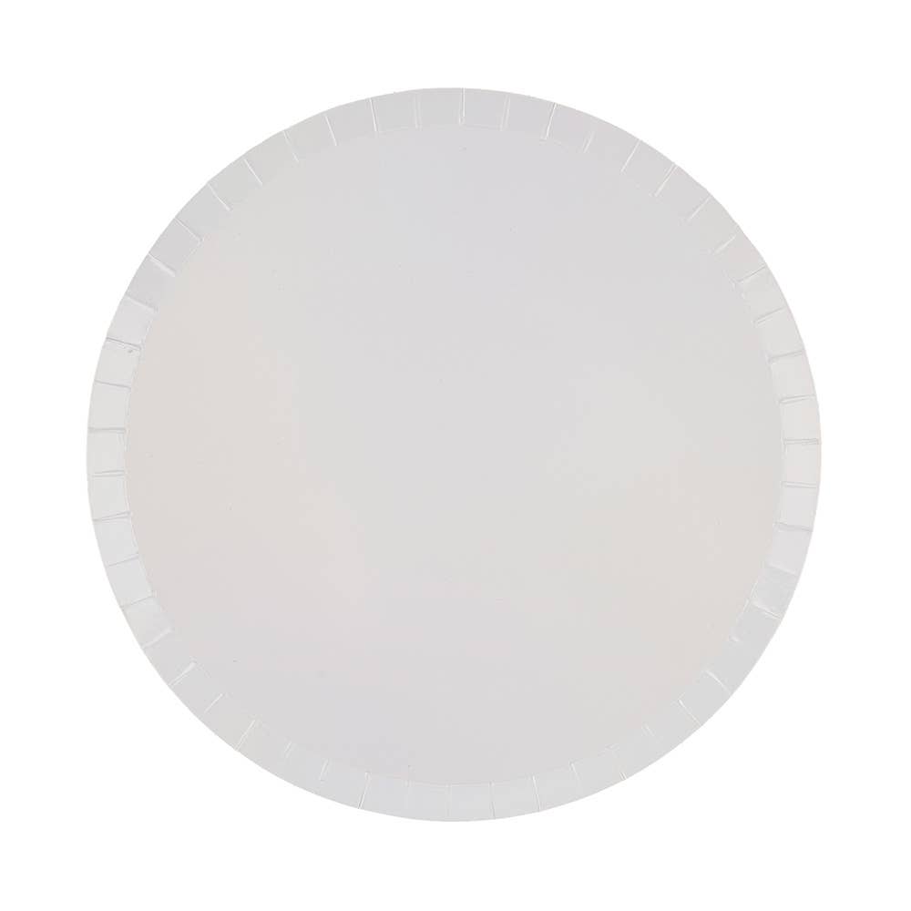 Shades Metallic Dinner Plates - 8 Pk. - 4 Colors