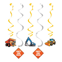 Big Dig Construction Dizzy Danglers 5ct