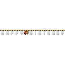 Big Dig Construction Jointed Banner
